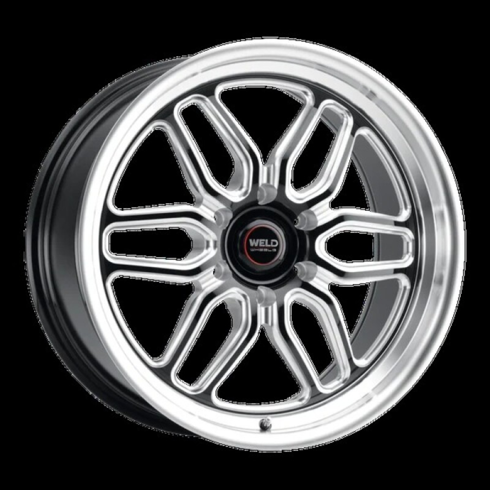 Picture of Weld 17x10 Laguna 6 Drag 6x135 ET42 BS 7.15 Gloss Black 87.1