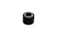 Picture of Ridetech Short Rebound Knob for HQ Shocks - Aluminum - Black