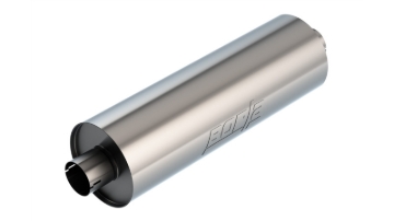 Picture of Borla Specialty Muffler 3in Center In/Out 7.75in Dia. 24in Body 29in OAL Touring Notched