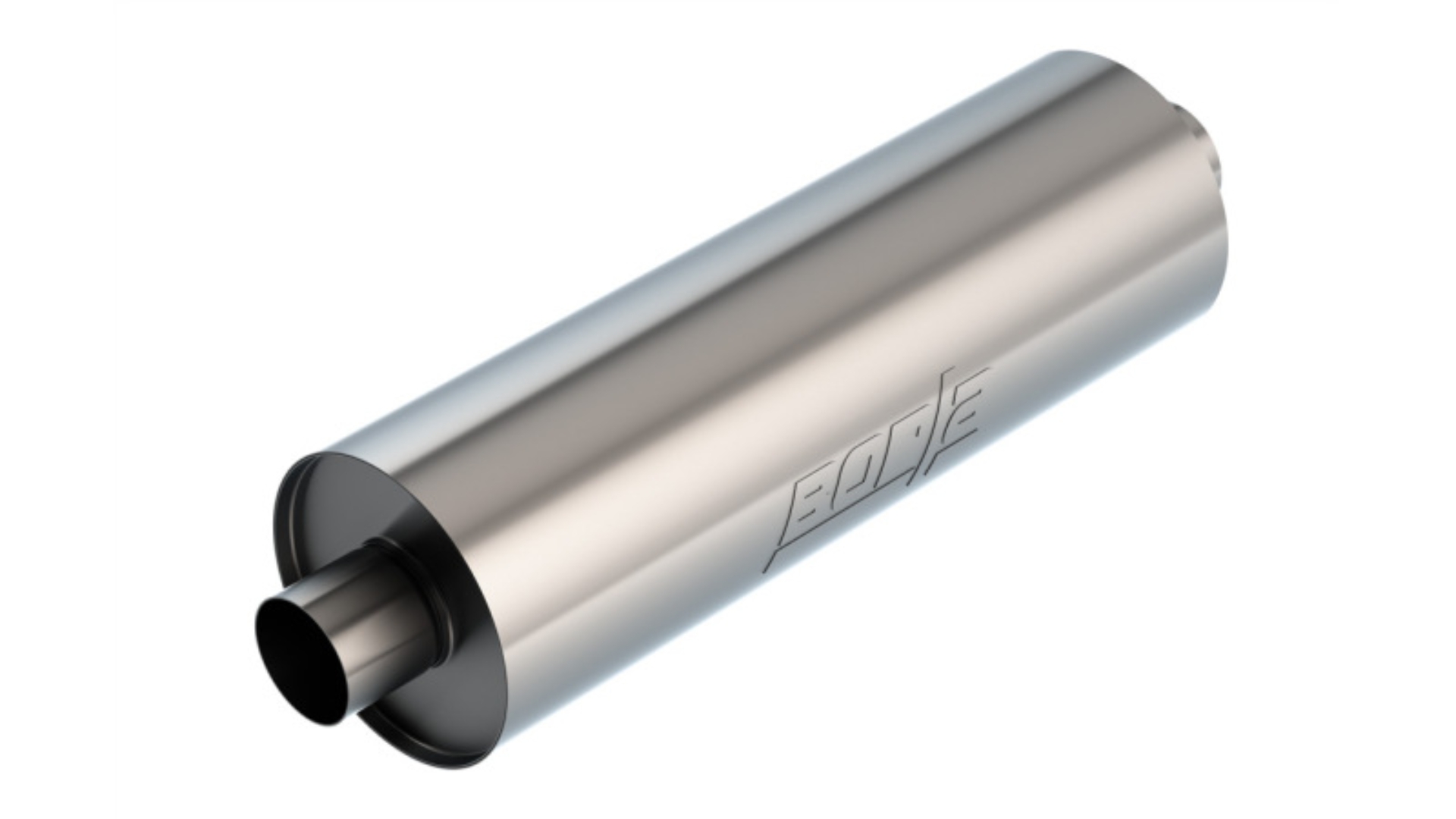 Picture of Borla Specialty Muffler 3in Center In/Out 7.75in Dia. 24in Body 29in OAL Touring Un-Notched