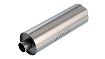Picture of Borla Specialty Muffler 3in Center In/Out 7.75in Dia. 24in Body 29in OAL Touring Un-Notched