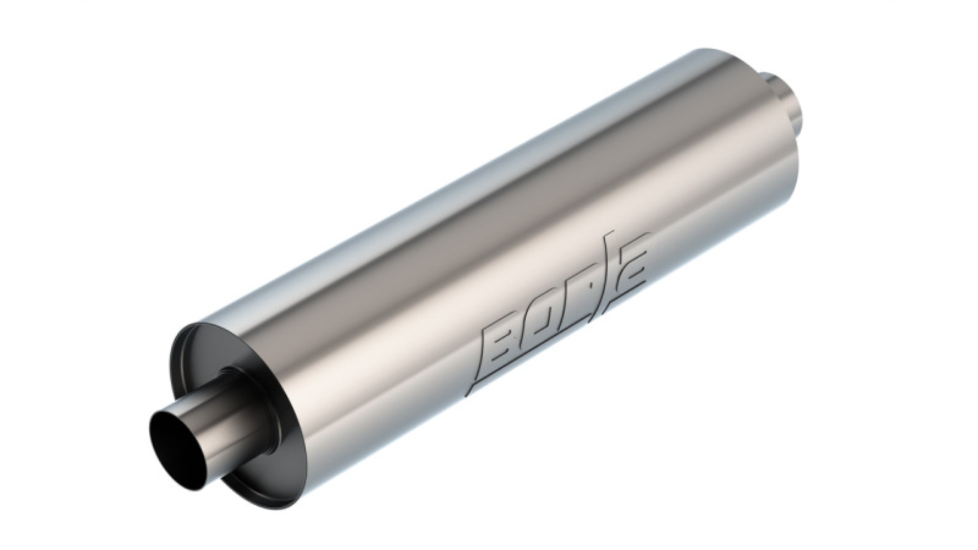 Picture of Borla Specialty Muffler 2.75in Center In/Out 6.75in Dia. 24in Body 29in OAL S-Type Un-Notched