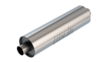 Picture of Borla Specialty Muffler 2.75in Center In/Out 6.75in Dia. 24in Body 29in OAL S-Type Un-Notched