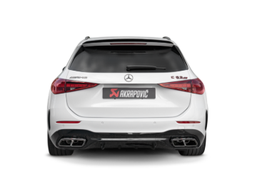Picture of Akrapovic Mercedes-AMG C 63 S E Performance (W206, S206) - Slip-On Line (Titanium)
