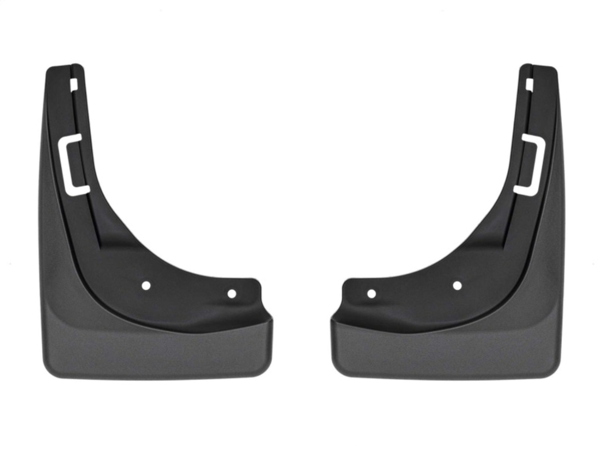 Picture of WeatherTech 20-24 Tesla Model Y No Drill Front MudFlaps - Black