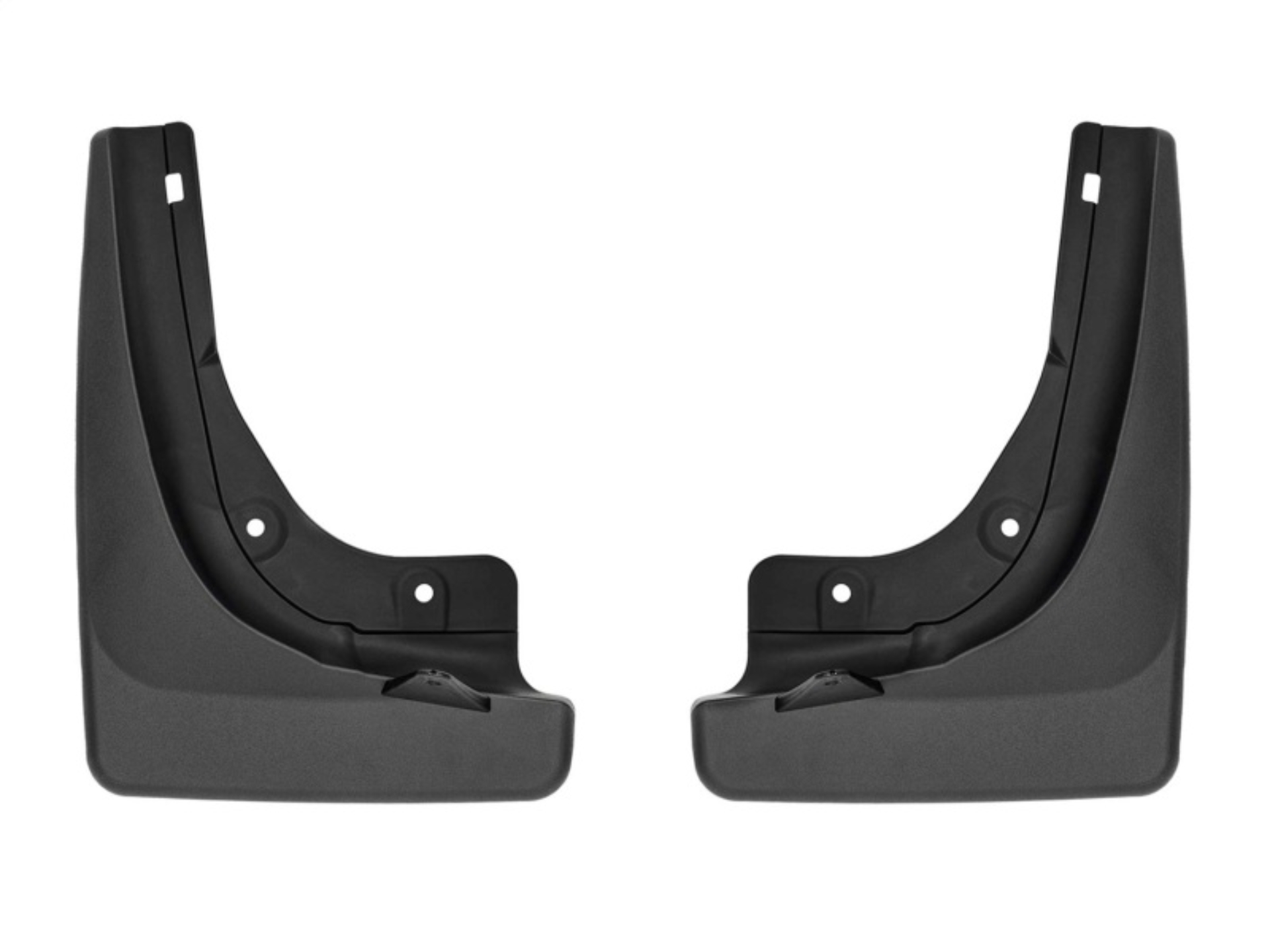 Picture of WeatherTech 20-24 Tesla Model Y No Drill Rear MudFlaps - Black