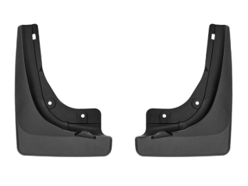 Picture of WeatherTech 20-24 Tesla Model Y No Drill Rear MudFlaps - Black