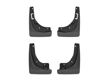 Picture of WeatherTech 20-24 Tesla Model Y No Drill Front & Rear MudFlaps - Black