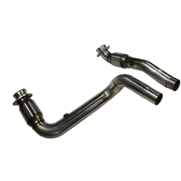 Picture of Kooks 2023+ Cadillac Escalade V 3in GREEN Catted Conn. Pipes (Req. Kooks Headers)