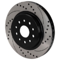 Picture of Wilwood SRP Drilled & Slotted Performance Rotor - Right Hand Side - Black Electro Coat