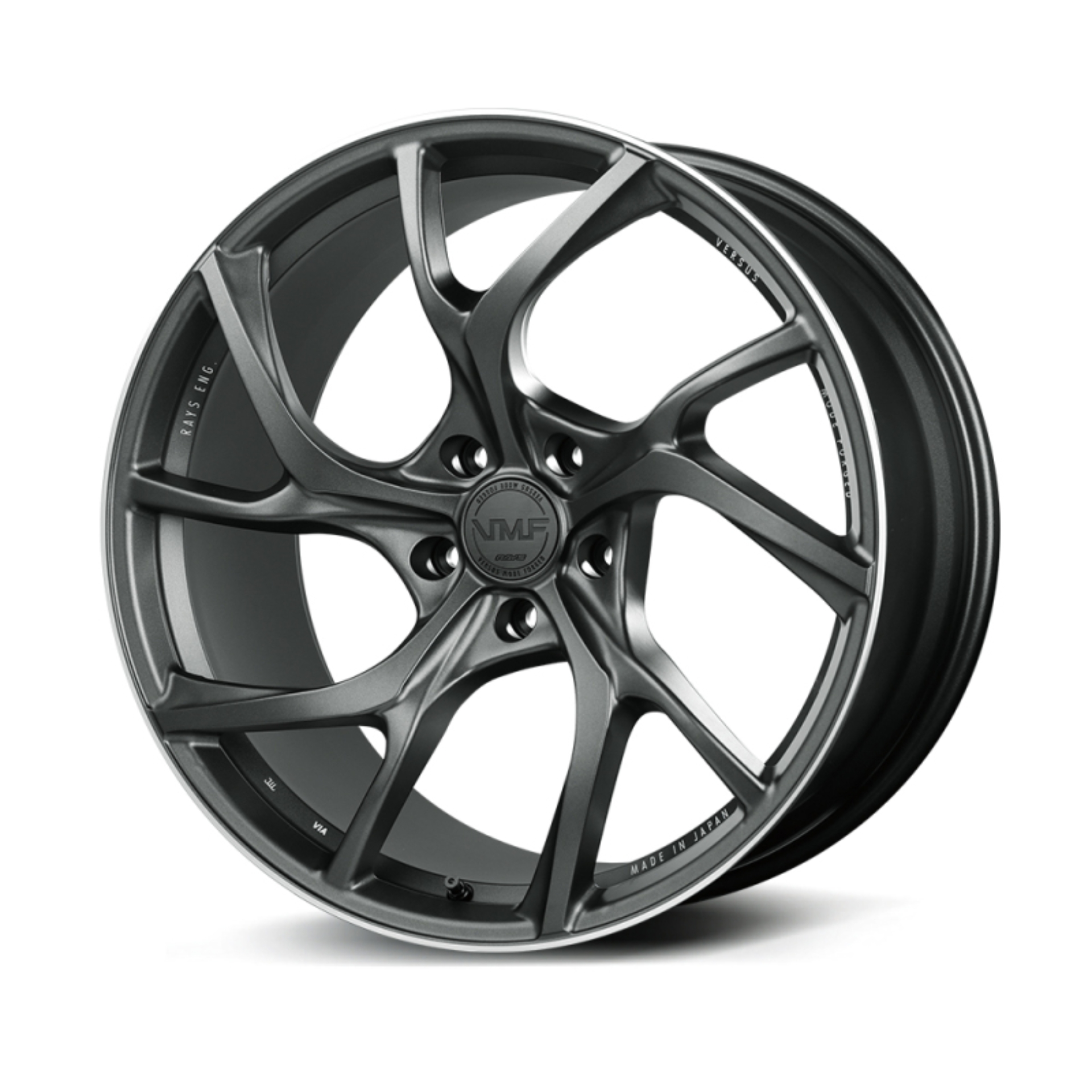 Picture of Versus VMF C-01 20x8.5 +45 5x108 Matte Gunblack / Rim Edge DC
