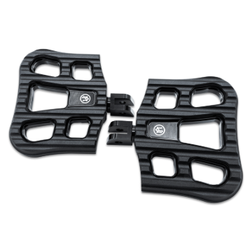 Picture of Performance Machine 18-24 M8 Softail Floorboard Assembly Mini Rider Drifter - Black Ops
