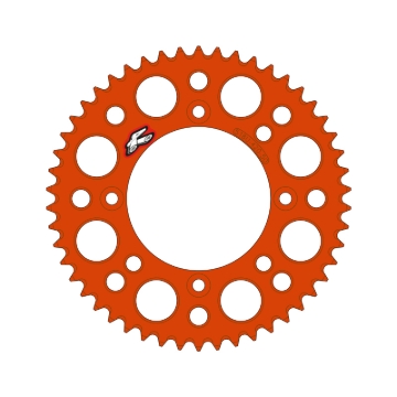 Picture of Renthal 2025 KTM 65 Rear Chain Wheel - Orange 420-48GP Teeth