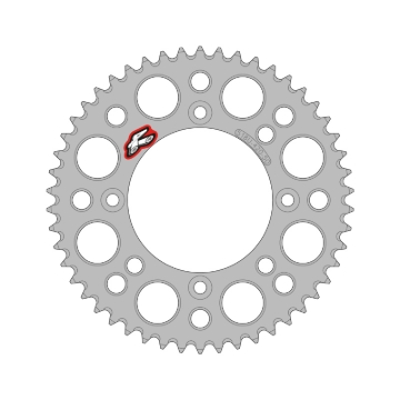 Picture of Renthal 2025 KTM 65 Rear Chain Wheel - Silver 420-50GP Teeth