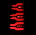 Picture of AlphaRex 99-06 Chevrolet Silverado Sierra LUXX-Series LED Tail Lights Alpha-Black
