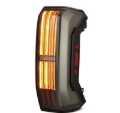 Picture of AlphaRex 22-24 Toyota Tundra NOVA-Series Prismatic LED Tail Lights - Black