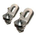 Picture of Gen-Y Ford/GMC Plate Style Puck Safety Chain Anchor Assembly - Pair