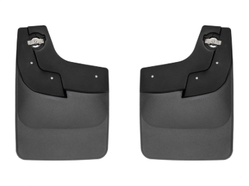 Picture of WeatherTech 23-24 Chevrolet Colorado Rear No Drill Mudflaps ( w/Factory Flares)