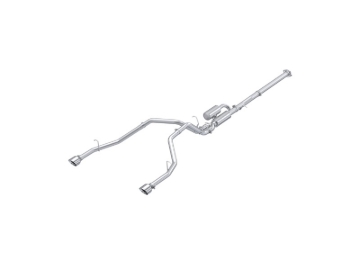 Picture of MBRP 2025+ RAM 1500 3.0L Pro Series 3.0in Cat-Back Dual Rear Exit Exhaust - T304 Stainless