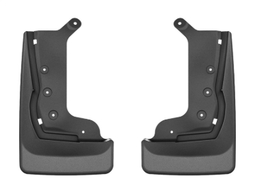 Picture of WeatherTech 23-25 Honda Pilot No Drill Front MudFlaps - Black