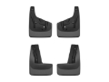 Picture of WeatherTech 2024 Subaru Crosstrek (Will Not Fit Wilderness) No Drill Front & Rear MudFlaps - Black