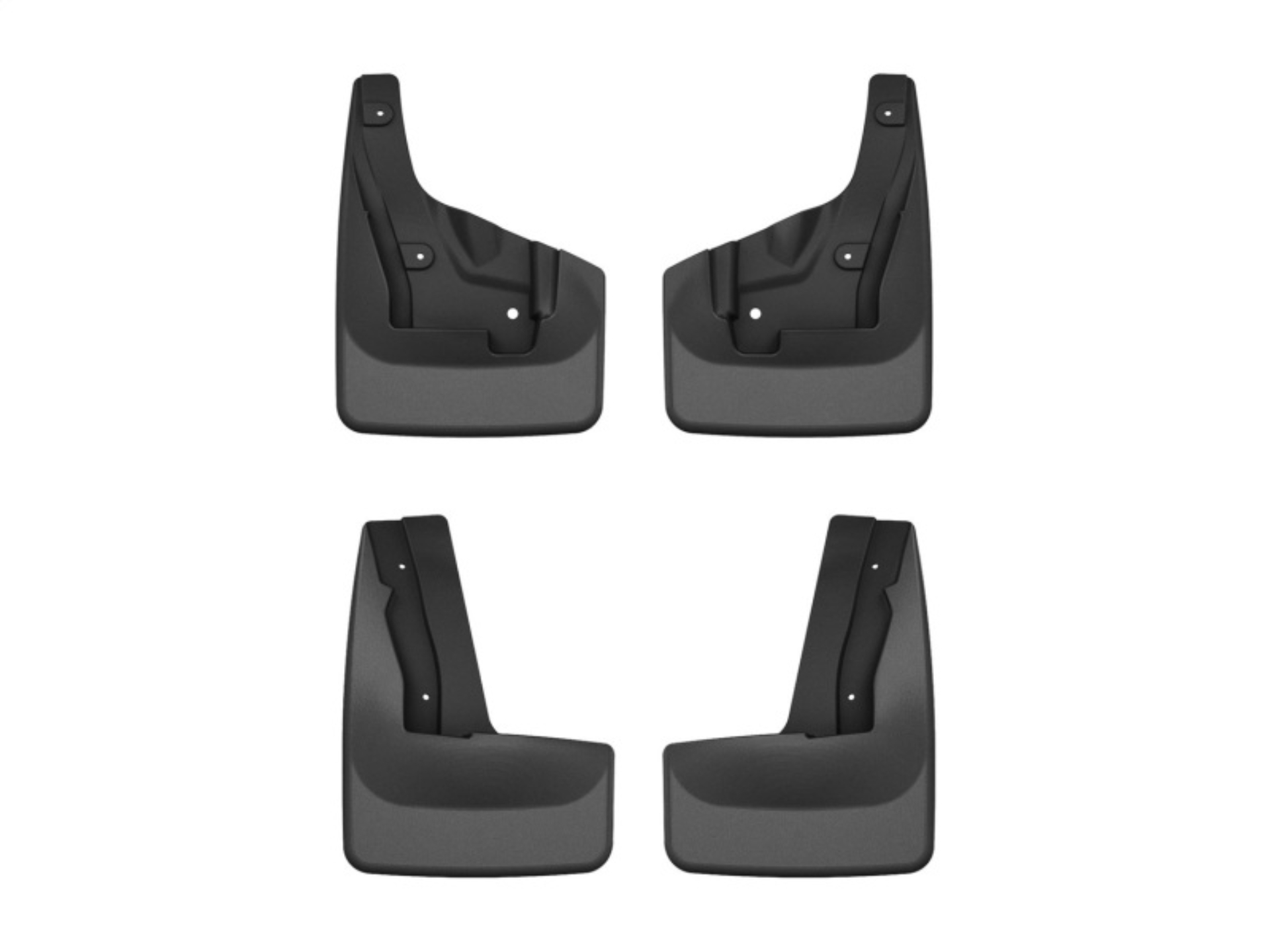 Picture of WeatherTech 2024 Subaru Crosstrek (Will Not Fit Wilderness) No Drill Front & Rear MudFlaps - Black