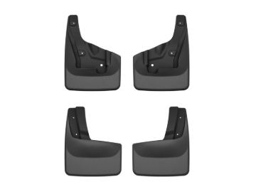 Picture of WeatherTech 2024 Subaru Crosstrek (Wilderness ONLY) No Drill Front & Rear MudFlaps - Black