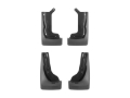 Picture of WeatherTech 23-25 Honda Pilot No Drill Front & Rear MudFlaps - Black