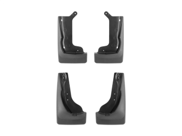 Picture of WeatherTech 23-25 Honda Pilot No Drill Front & Rear MudFlaps - Black