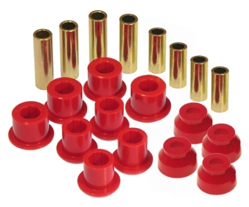 Picture of Prothane 17-20 Ford Raptor 4WD Front Control Arm Bushing Kit - Red