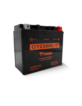 Picture of Yuasa GYZ20HL-C High Performance Maintenance Free AGM 12-Volt Battery