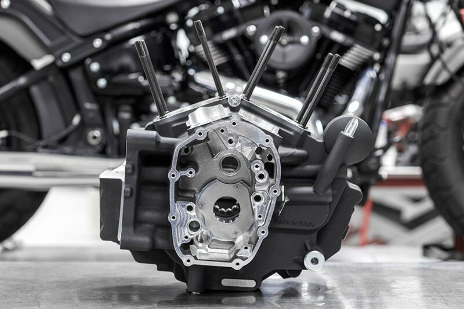 Picture of S&S Cycle 2018+ M8 Softail Models MK-Series Crankcase Assembly