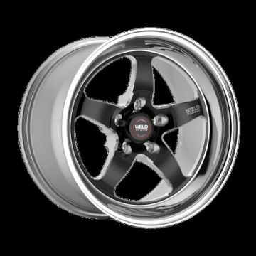 Picture of Weld S7118X10.5 / 5x4.5 BP / 5.7in. BS Black Wheel (Low Pad) - Non-Beadlock