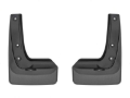 Picture of WeatherTech 20-24 Toyota Highlander (Incl. Hybrid) No Drill Front MudFlaps - Black
