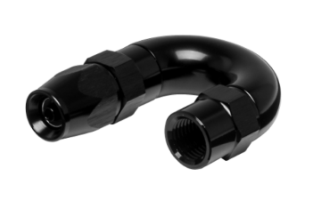 Picture of Vibrant -3AN 180 Degree High Flow Hose End Fitting for PTFE Lined Hose - Aluminum