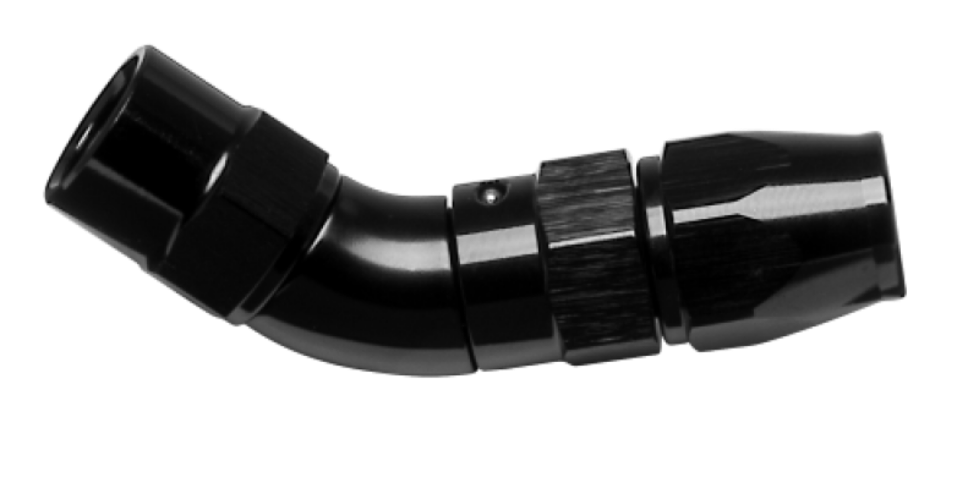 Picture of Vibrant -3AN 60 Degree High Flow Hose End Fitting for PTFE Lined Hose - Aluminum