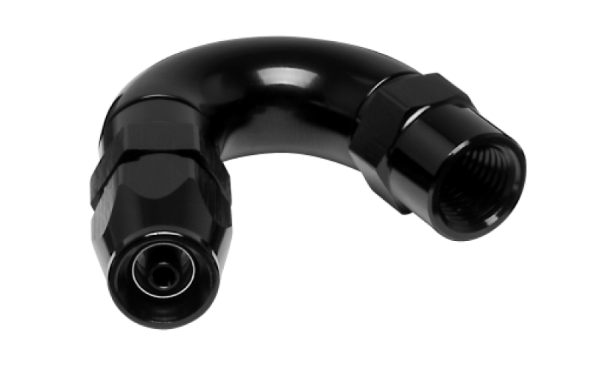 Picture of Vibrant -3AN 150 Degree High Flow Hose End Fitting for PTFE Lined Hose