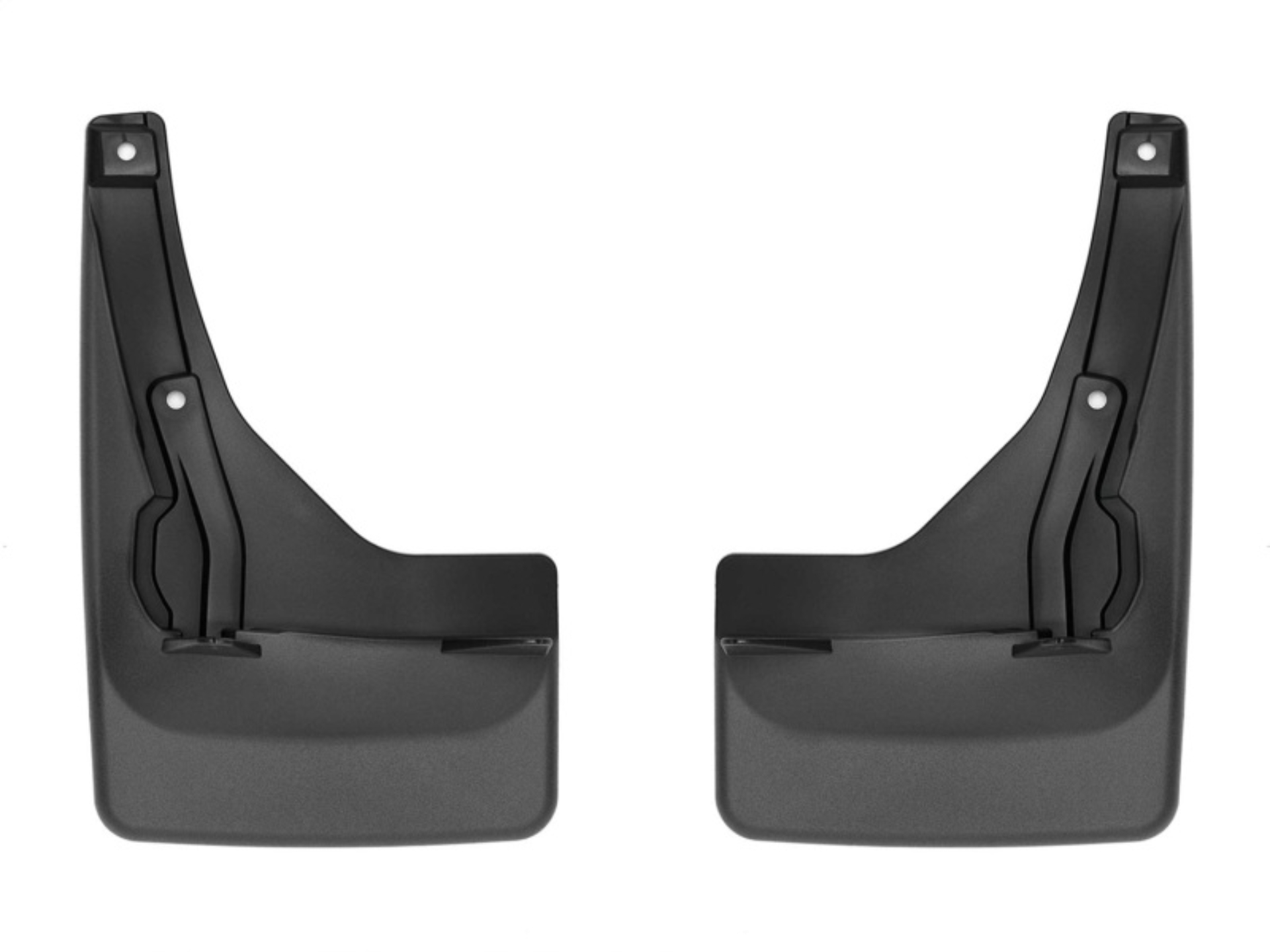 Picture of WeatherTech 20-24 Toyota Highlander (Incl. Hybrid) No Drill Rear MudFlaps - Black