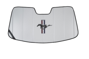 Picture of Covercraft UVS100 Premier Series Custom Sunscreen w/ Ford Mustang Tri-Bar Logo