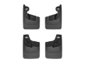 Picture of WeatherTech 23-24 Chevrolet Colorado No Drill Front & Rear MudFlaps - Black