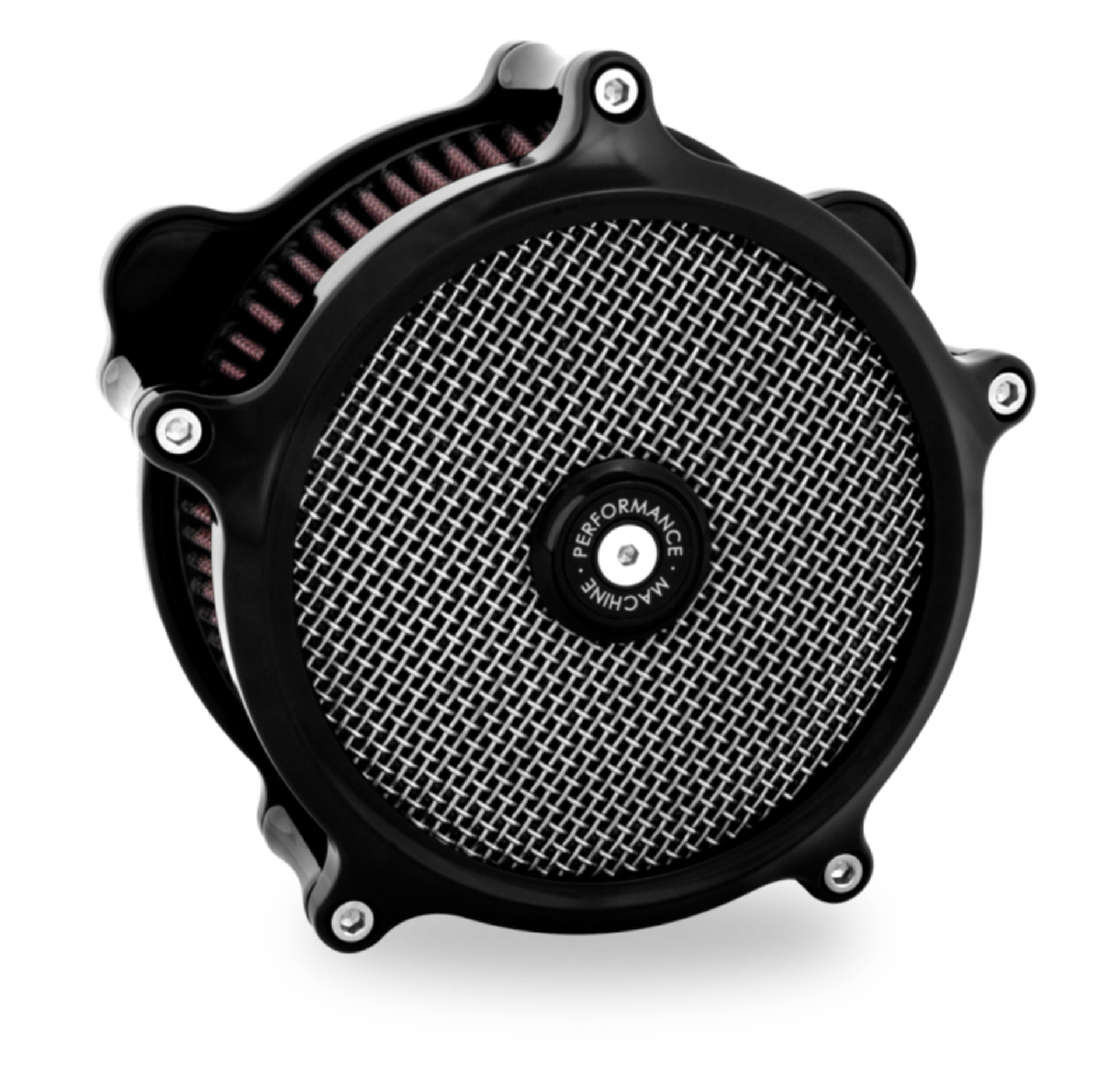 Picture of Performance Machine 23-Up CVO, 2024 Touring Super Gas Air Cleaner - Black Ano
