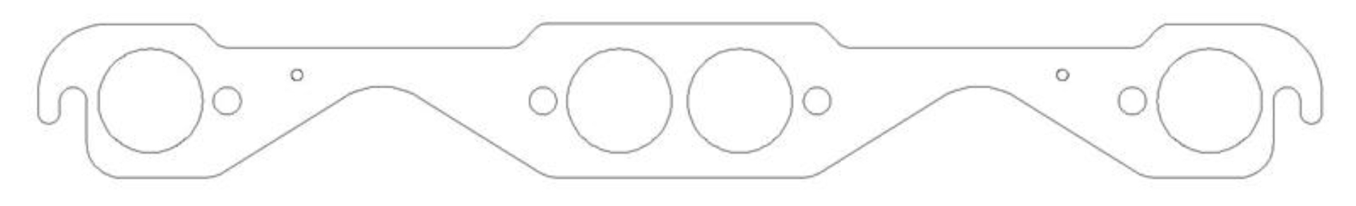 Picture of Cometic Chevy Gen1 SB V8 .064in ArmorCore Exhaust Mani Gasket Set-1.500in Round Port-23 Deg Head