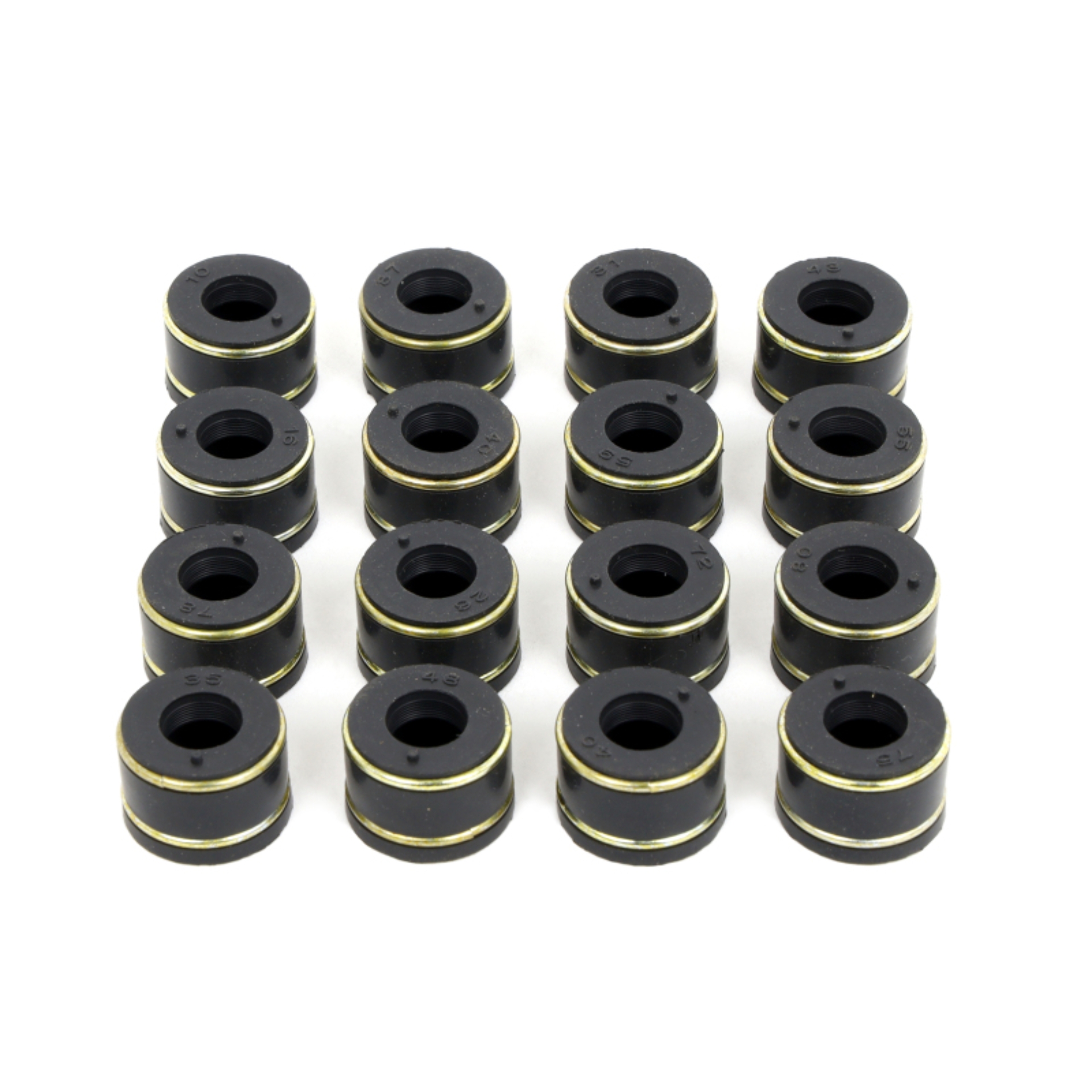 Picture of Cometic 3/8in x 0.623in x 0.470in x 0.790in Nitrile Valve Stem Seal-Positive 2 Ring & Band-16 Pack