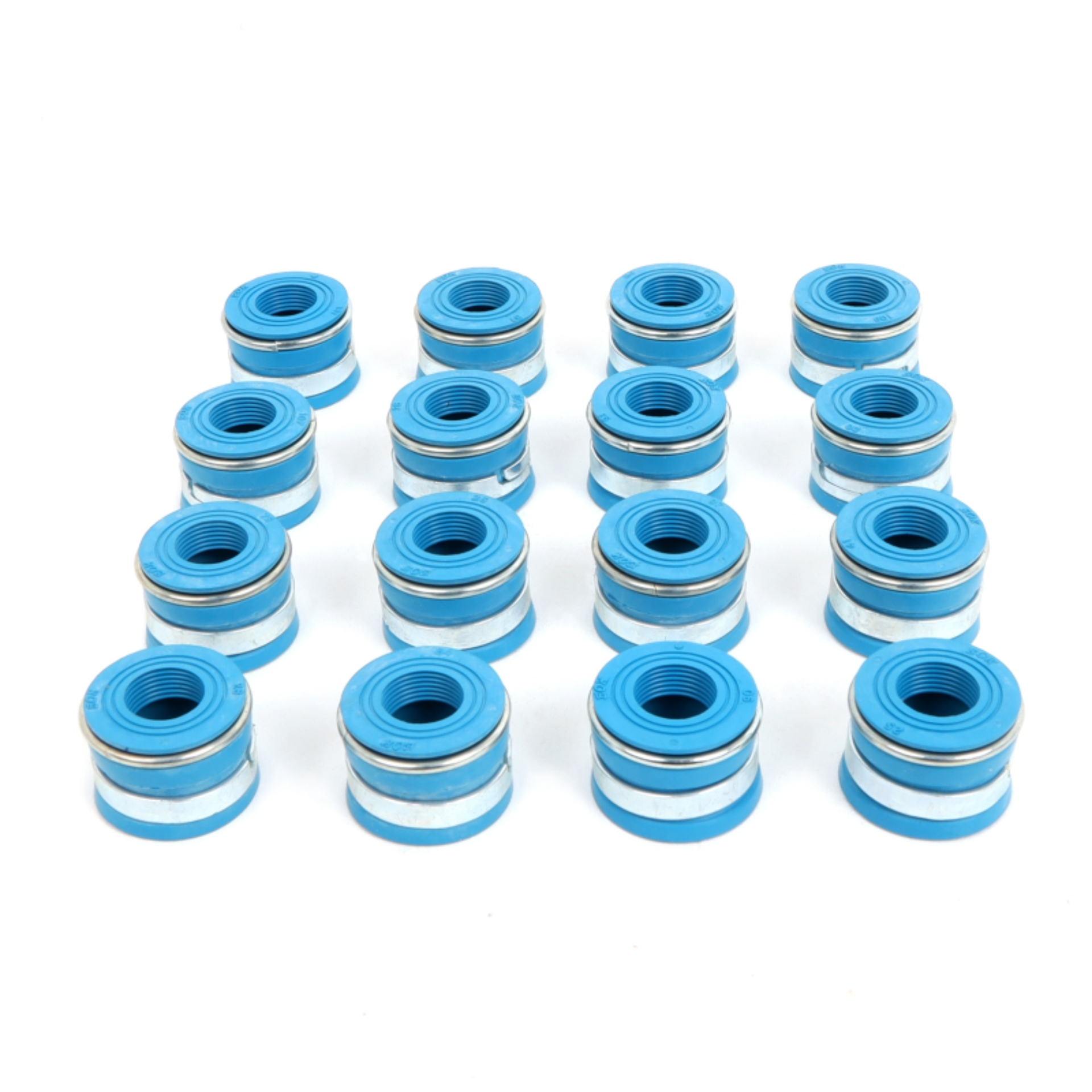 Picture of Cometic 8 x 12.3 x 12 x 17 Viton Valve Stem Seal - Positive Ring & Band - 16 Pack
