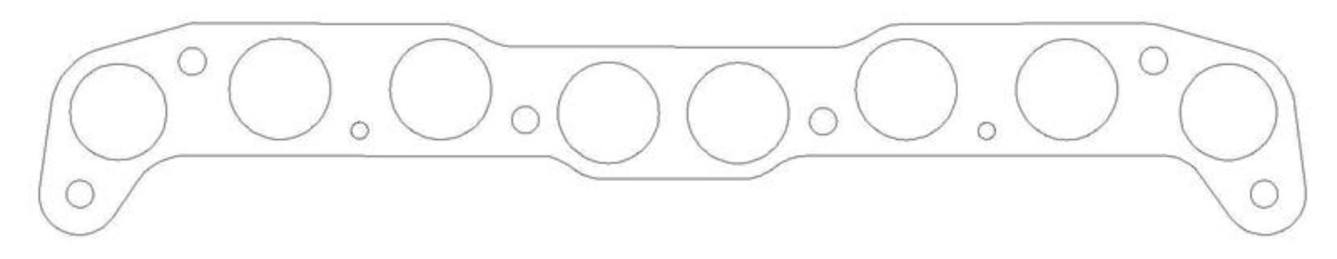 Picture of Cometic Pre-Crossflow SOHC Kent Cosworth BD Series Lotus Single Cam .059in CFM-20 Exhaust Mani Gskt