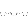 Picture of Cometic Chevy Gen1 SB V8 .064in ArmorCore Exhaust Mani Gasket Set-1.810in Round Port