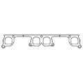 Picture of Cometic Chevy Gen1 Small Block V8 .030in MLS Exhaust Mani Gasket Set