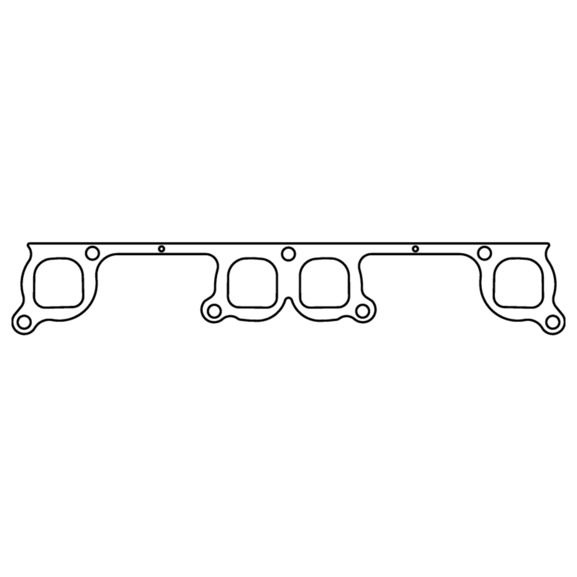 Picture of Cometic Chevy Gen1 Small Block V8 .030in MLS Exhaust Mani Gasket Set
