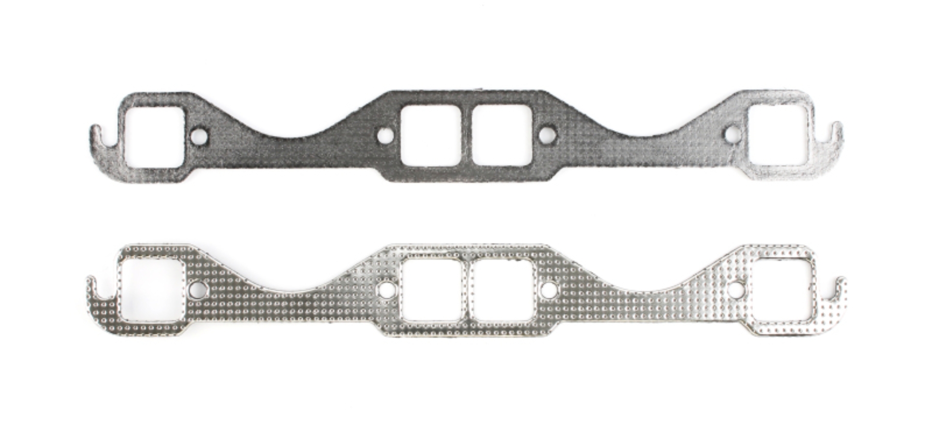 Picture of Cometic Chevy Gen1 Small Block V8 .064in AM Exhaust Manifold Gskt Set-1.480in x 1.450in Square Ports