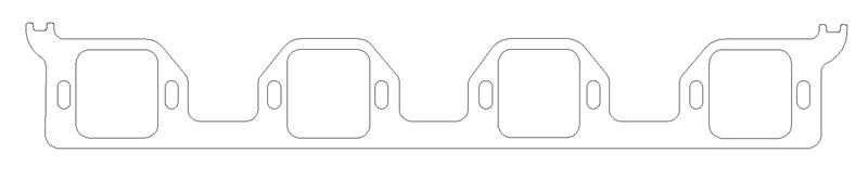 Picture of Cometic Chrysler Gen-2 Hemi .047in Fiber Intake Manifold Gasket Set-1.856in x 2.009in Rectangle Port